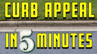 BIG Curb Appeal in 5 Minutes