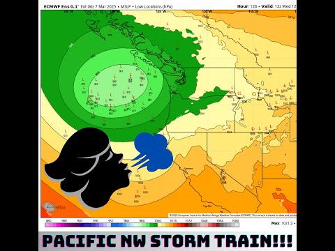 Pacific NW Storm Train!