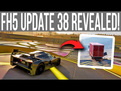 Forza Horizon 5 Update 38 NEW STADIUM REVEALED & DRIVEABLE TRAFFIC CARS?