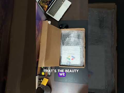 Google Plaque Unboxing with Caption #flutter #dart #coder #developer  #coding