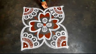 puratasimadham navarathrispecialkolam/Fridaykolam/pookolam/padikolam/simplerangoli/Renuga'slifestyle