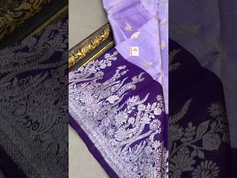 Exclusive Pure Kanjivaram Handloom Silk Saree with Grand Rich Pallu: ₹17,600/-