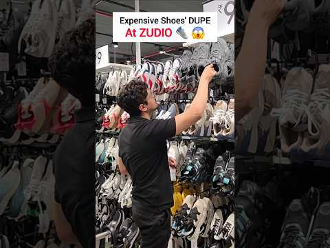 Expensive Shoes' Dupe At Zudio 👟 😱 #dupes #zudio #sneakerhead #shopping #shortsvideo