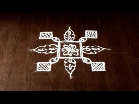 Very Easy Cute #Kolam vasugi kolam | Small Simple Kolangal Daily #muggulu | Daily #Rangoli Designs