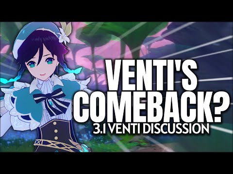 he's GREAT right now! the state of Venti in 3.1 | Genshin Impact