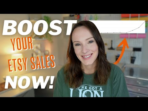 How to BOOST Your Etsy Sales | 10 Steps to Get Sales On Etsy