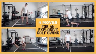 Strength training 101: 4 moves for a more explosive golf swing