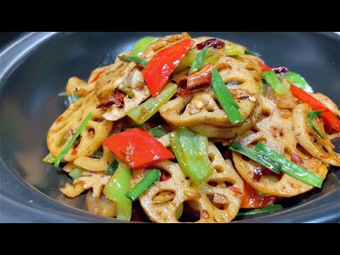 The hotel chef teaches you the best way to cook lotus root [pay attention to food] #人間煙火 #打