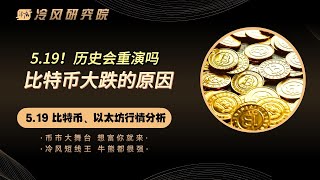 比特币行情分析 | 519来临，历史是否会重演？比特币大跌的原因是这样 | 以太幣 | 比特幣分析 | BTC | ETH | 比特币