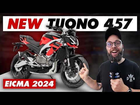 New 2025 Aprilia Tuono 457 Announced: Everything You Need To Know @ EICMA 2024