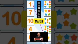 match number #youtubeshortsvideo #kindergarten #nursery_rhymes #12345rhymes #shorts2023 #educational