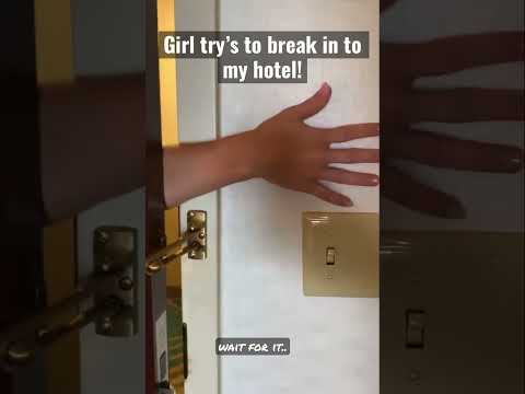 She tried to break in! The boys meme