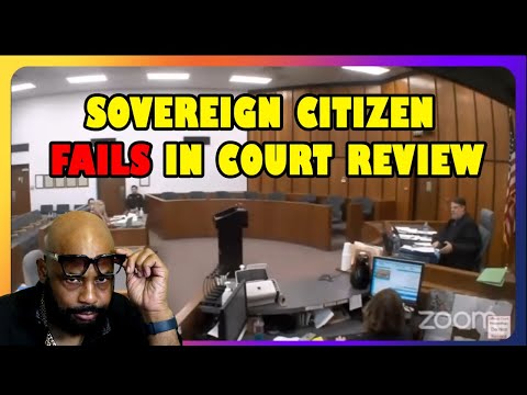 SOVEREIGN CITIZEN FAILS TO FOLLOW THE SCRIPT