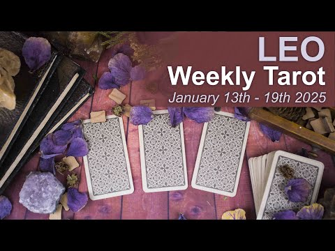 LEO "NEW POSSIBILITIES! SETTING YOUR SIGHTS HIGHER" Weekly Tarot Reading January 13th to 19th 2025