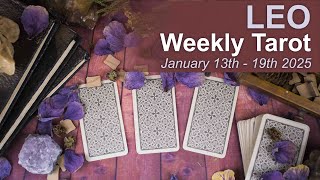 LEO "NEW POSSIBILITIES! SETTING YOUR SIGHTS HIGHER" Weekly Tarot Reading January 13th to 19th 2025