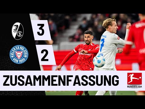 SC Freiburg - Holstein Kiel | 3-2 | Highlights | Bundesliga 2024-25 | Freiburg Kiel