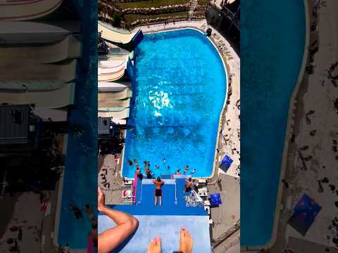 Highest jumping pool