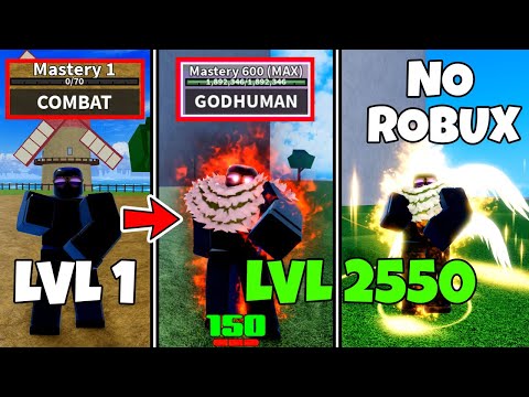 Full Body Haki Noob to Pro | Unlocked God Human | Human v4 & Angel v4 Full Awakening in Blox Fruits!