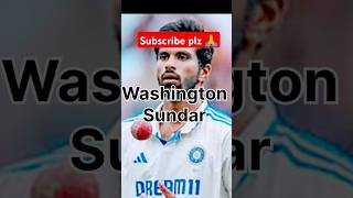 Washington Sundar the undaratted all rounder #shorts #cricket #music #indiancricketer #washington