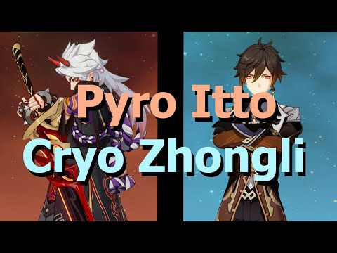 2.7 Abyss Pyro Itto + Cryo Zhongli 9 Star Clear