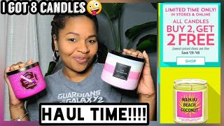 Candle Sale Haul B2G2 Free|BATH & BODY WORKS|Girl, WHERE have you BEEN?!?!