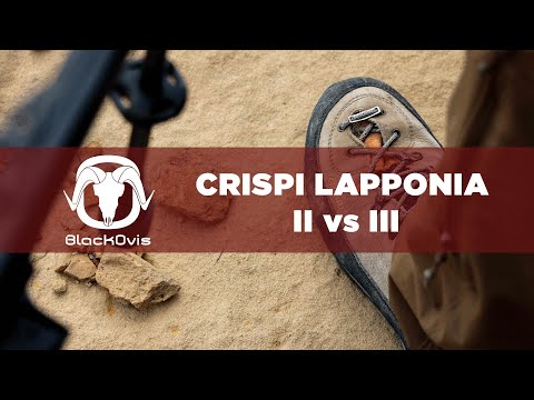 What's the difference between the Crispi Lapponia II vs Lapponia  III boots?