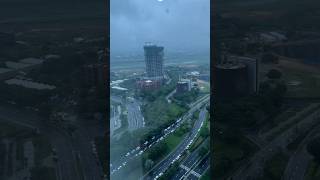 Beautiful Nature in Rain | GIFT City #naturelovers#rain#giftcity#monsoonnews#monsoon