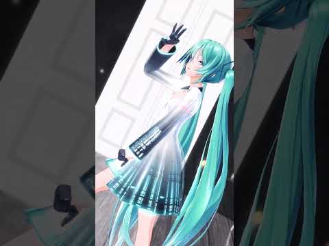 【MMD】サラマンダー / YYB式初音ミク 10thモデル #Shorts