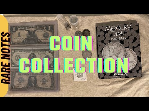 This Coin Collection surprised me❗️Large Notes, Constitutional Silver with full set of Dimes.