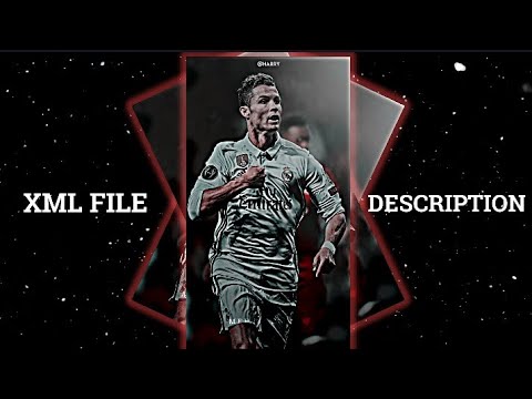 Cr7 Ronaldo football king 👑 || alightmotion xml || cr7 treand xml || #xml #cr7 #alightmotion