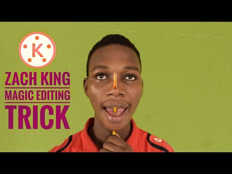 Zack King Magic Editing Effect Tutorial / Kinemaster Tutorial/ new kinemaster editing trick