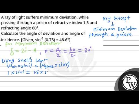 Boards|Physics|12|Ray Optics and Optical Instruments|Refraction through a Prism....