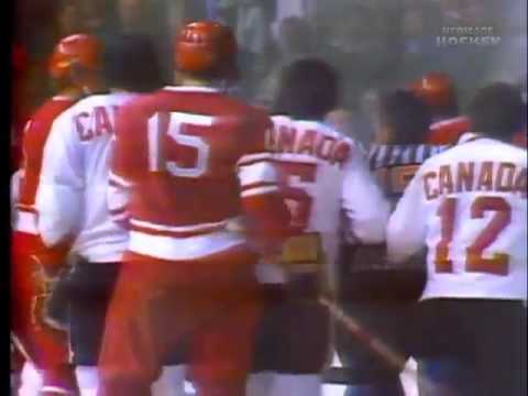 Gary Bergman - 1972 Summit Series Game 7, Game Misconduct