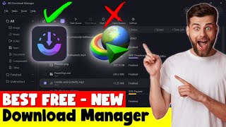 NEW Best Free Download Manager 🚀 For Windows | OpenSource AB Download Manager Alternative to IDM PC