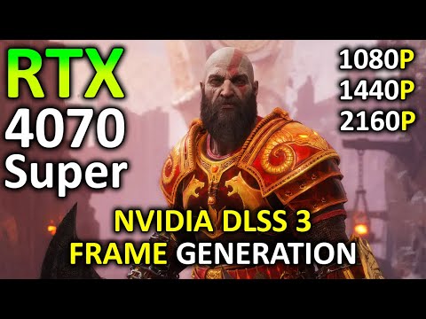 God of War Ragnarok: RTX 4070 SUPER | 1080p - 1440p - 4k | 2024