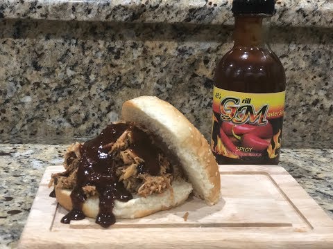 Pulled Chicken Recipe | AB Grill Master BBQ Sauce Review | Southern Smoke Boss