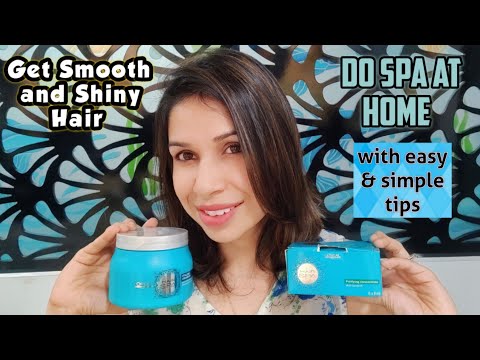 How to do Loreal Spa at Home with Hydrating & Anti- Dandruff Concentrate for Smooth & Shiny hair