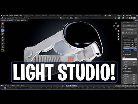 Light Studio For Blender - Walkthrough / Review!