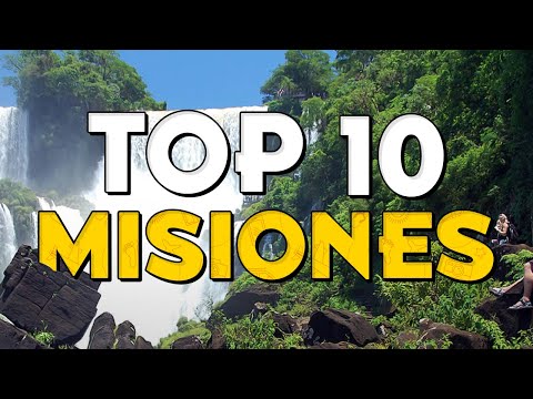 🧳️ TOP 10 Que Ver en Misiones ARGENTINA ✈️ Guía Turística Que Hacer en Misiones Provincia