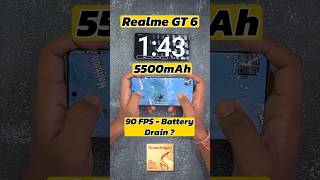 Realme GT6 - 90fps kitna time gaming karva ke dega...?