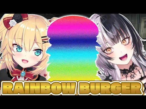 NEW RAINBOW BURGER COOKING!! for  @ShioriNovella