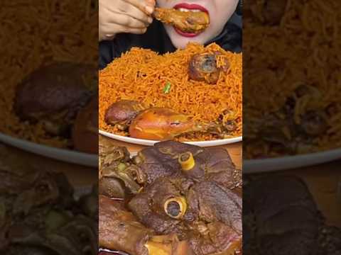 @eating spicy 🥵🔥 mutton curry with chicken biryani 🔥##ytmukbang##yt short