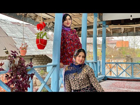 Iran Daily Life VLog | Cooking Persian Gheymeh Stew in the Village | Our Cozy Village House In Iran