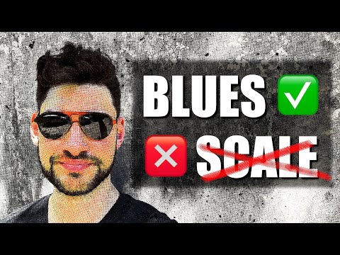 There is No Blues Scale.