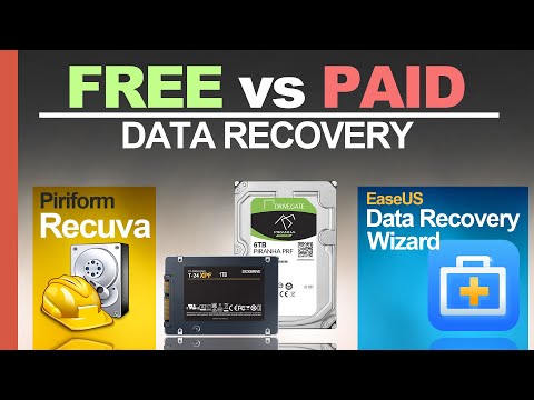 FREE vs PAID Data Recovery Software — 3 TESTS