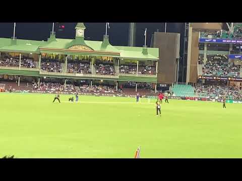 India vs Australia @ SCG.Shreyas iyer lbw footage from the SCG