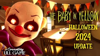 🎃 THE BABY IN YELLOW 👻 HALLOWEEN 2024 UPDATE 🎃 - Full Horror Game |1080p/60fps| #nocommentary