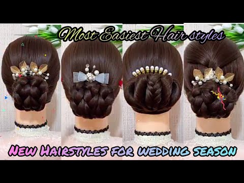 Most Easiest hair styles | hair styles | easy hair style | New hair designs 2023 #hairstyleathome