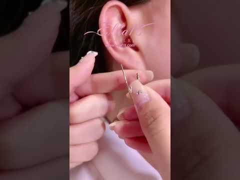 Beautiful Stunning😍 Elegant Earrings  ❤ | Share and like them |#shortsvideo