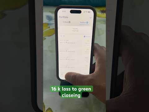 16 k loss to green closing #banknifty #nifty50 #stockmarket #daytrader #stockhunter